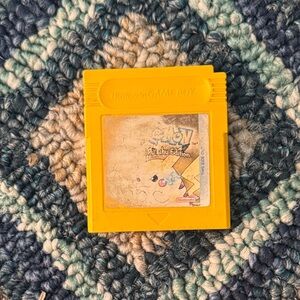 Original Nintendo Game Boy Special Pikachu Edition cartridge only not playable